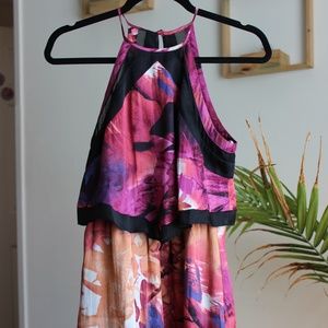 Forever 21 Tiered Sleeveless Party Dress